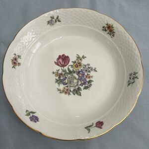 Vintage TK Thun Stamped Czechoslovakia porcelain serving Bowl #37